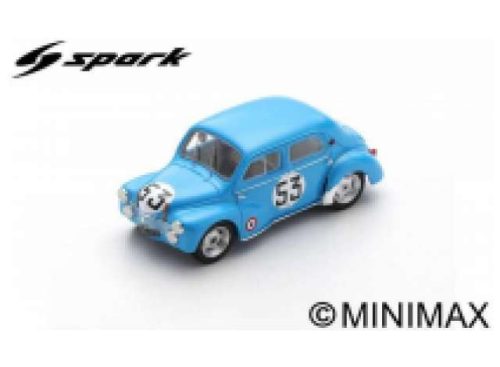 1952 Renault 4CV 1063 No.53 Y.Lesur/A.Briat 24H Le Mans *Resin Series*, kék