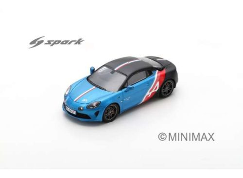 2021 Alpine A110 Trackside No.31 Esteban Ocon Monza GP *Resin Series*, kék/fehér/piros