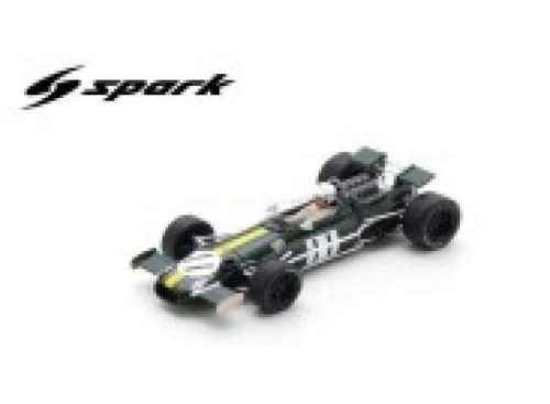 1:43 1969 Brabham BT26A #11 6th Duth GP Jack Brabham *Resin Series*, zöld