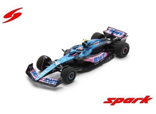 1:43 2023 Alpine A523 BWT Alpine F1 Team #10 Pierre Gasly 7th Monaco GP,