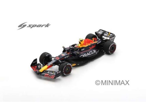 1:43 2023 Oracle piros Bull Racing RB19 #11 Sergio Perez Winner Saudi Arabian GP 2023