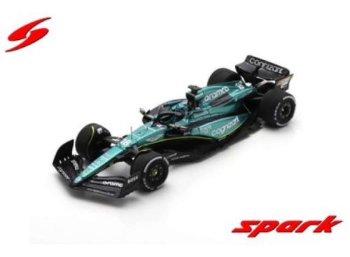 1:43 2023 Aston Martin AMR22 Aramco Cognizant F1 Team #18 Lance Stroll 6th Bahrain GP 2023