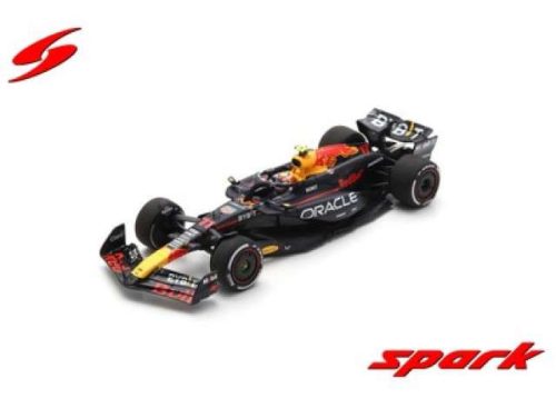 1:43 2024 Oracle piros Bull Racing RB20 #11 Sergio Perez 2nd Bahrain GP, 