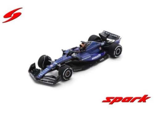 1:43 2024 Williams F1 FW46 #23 Alex Albon, kék