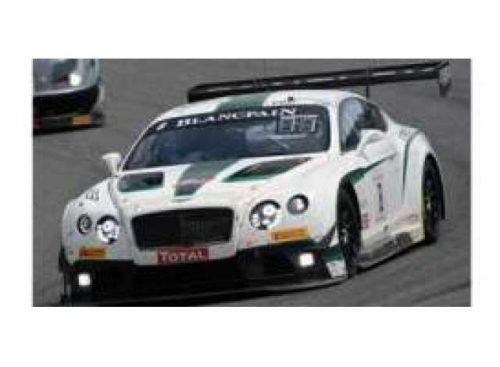 2014 Bentley Continental GT3 #8 24hrs SPA M-sport Bentley Leclerc/D'Ambrosio/Tappy, fehér