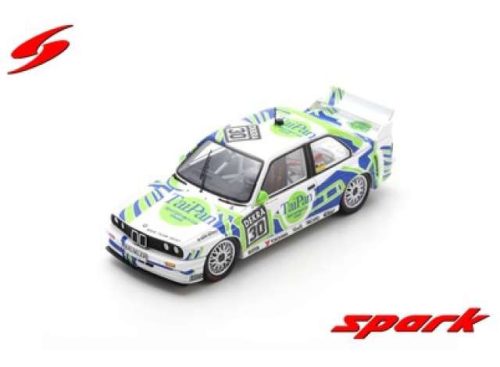 1:43 1992 BMW E30 M3 #30 Leopold von Bayern DTM 1992, fehér/zöld/kék