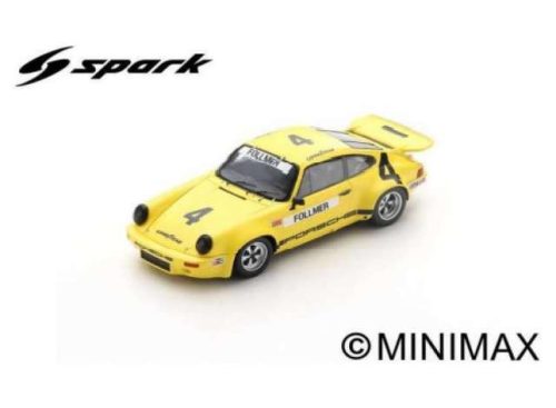 1974 Porsche RS 3.0 #4 George Follmer 5th IROC Daytona *Resin Series*, sárga