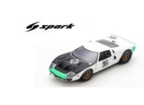 1:43 1966 Ford GT40 MK2 #95 3rd Daytona Hansgen/Donohue *Resin Series*, fehér/fekete