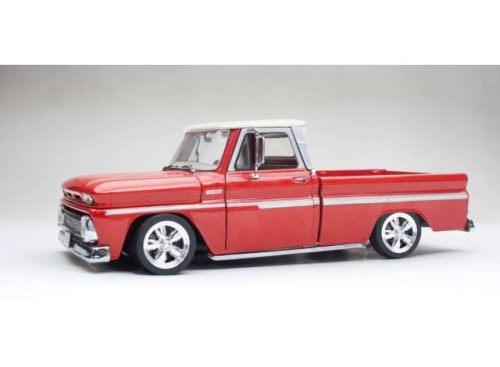 1965 Chevrolet C10 Styleside Pick Up *Lowrider*, piros/fehér roof