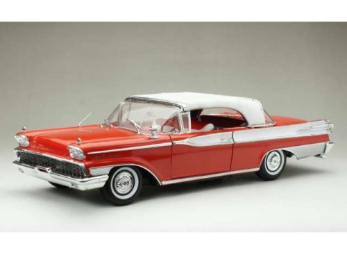 1:18 1959 Mercury Parklane Closed Convertible, canton piros