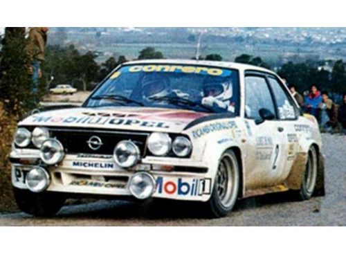 1:18 1982 Opel Ascona 400 #2 Rally Costa Brava, fehér/piros/sárga