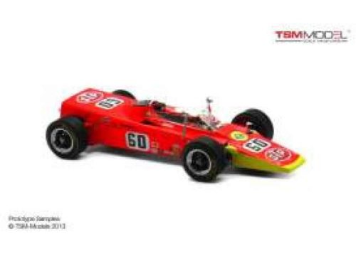 1:18 1968 Lotus 56 #60 J. Leonard Team Lotus Indy 500, piros/sárga