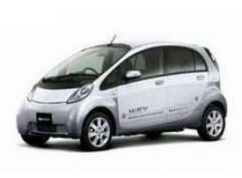 2009 Mitsubishi IMIEV Electric car, ezüst/fehér